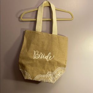 Bride Bag- Lace details
